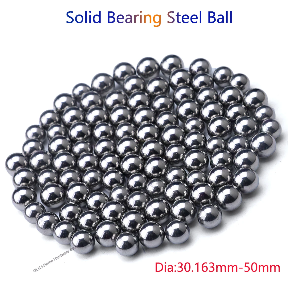 

1Pcs Solid Bearing Steel Ball Dia 30.163mm 31mm 31.5mm 31.75mm 32mm-50mm High Precision Smooth Bearing Round Ball