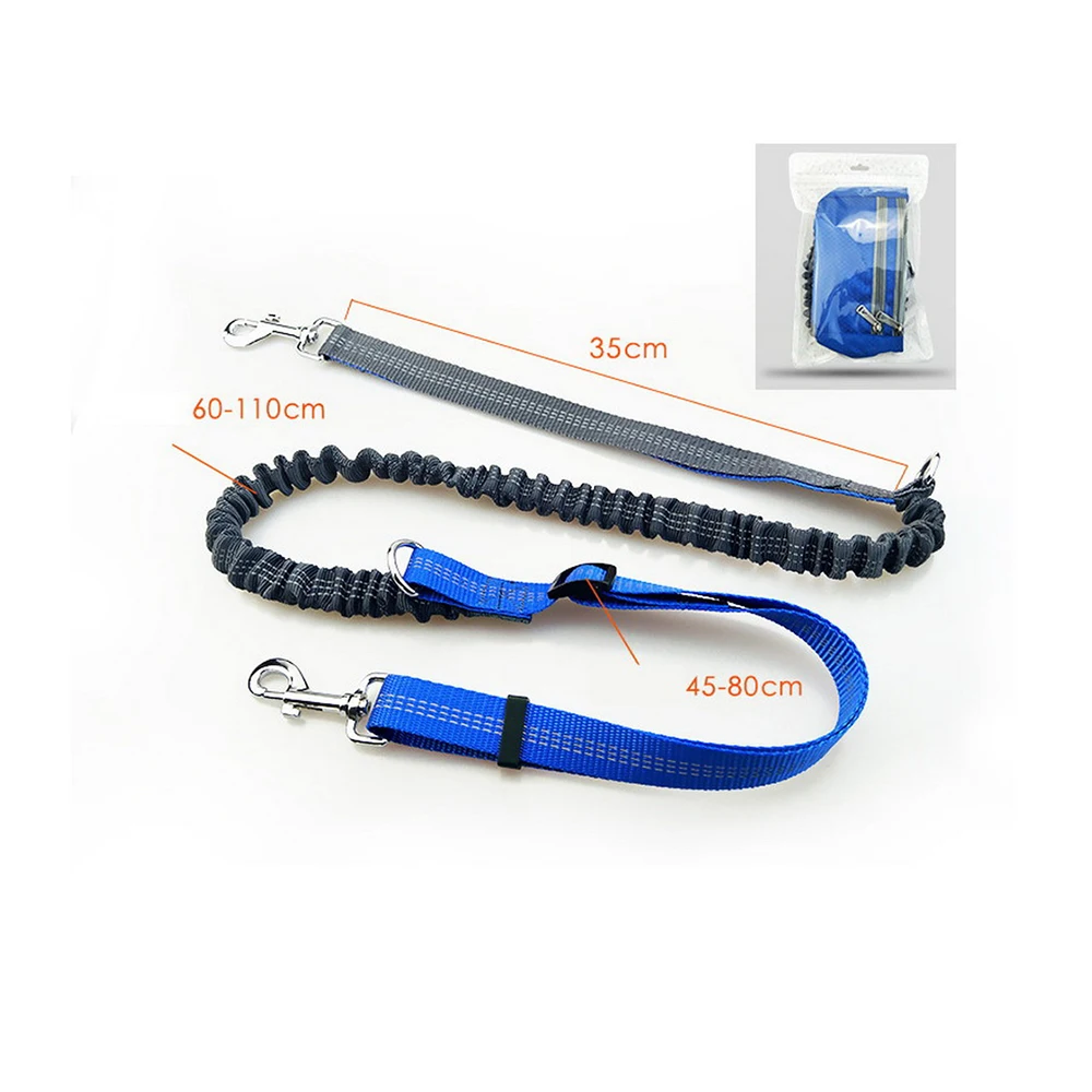 

10 Pcs Leashes chain for Dogs waterproof Pockets Running Jogging Leads Harnesses Waist