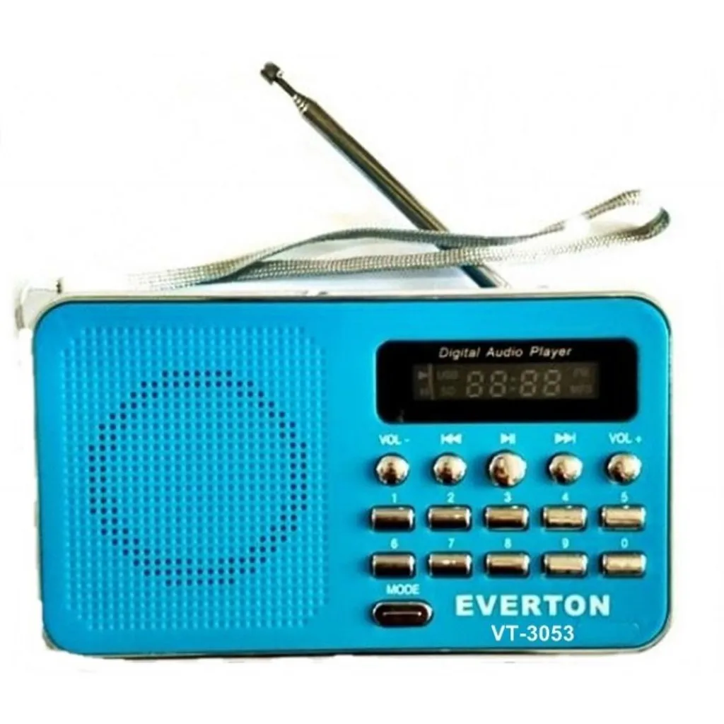 Everton VT-590 Mp3 Player Fm Radio