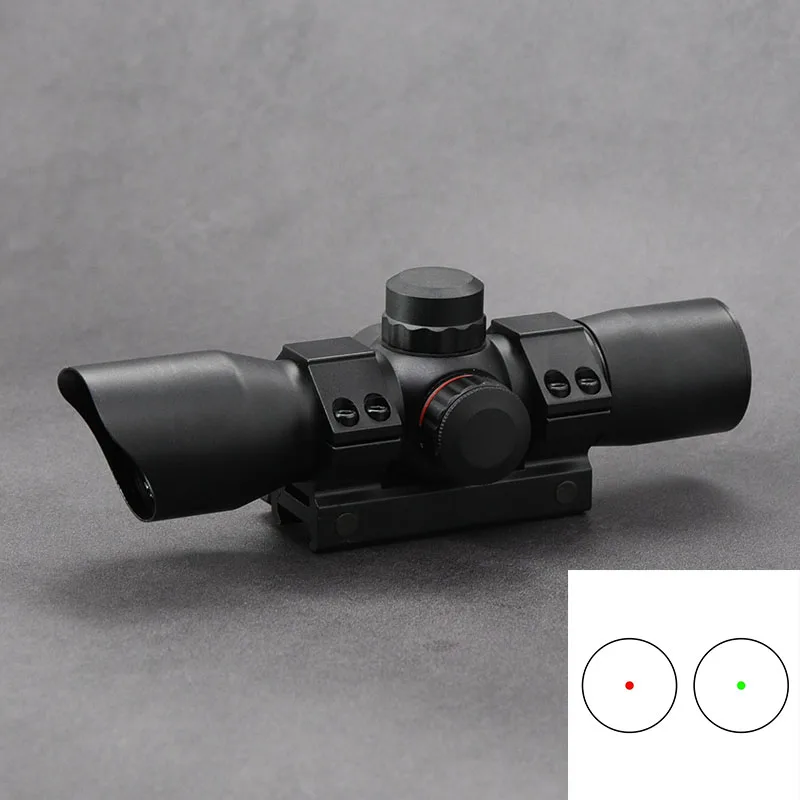 

Hunting 1x30 Red Dot Sight 20mm Weaver Picatinny Mount Quick Open Cover