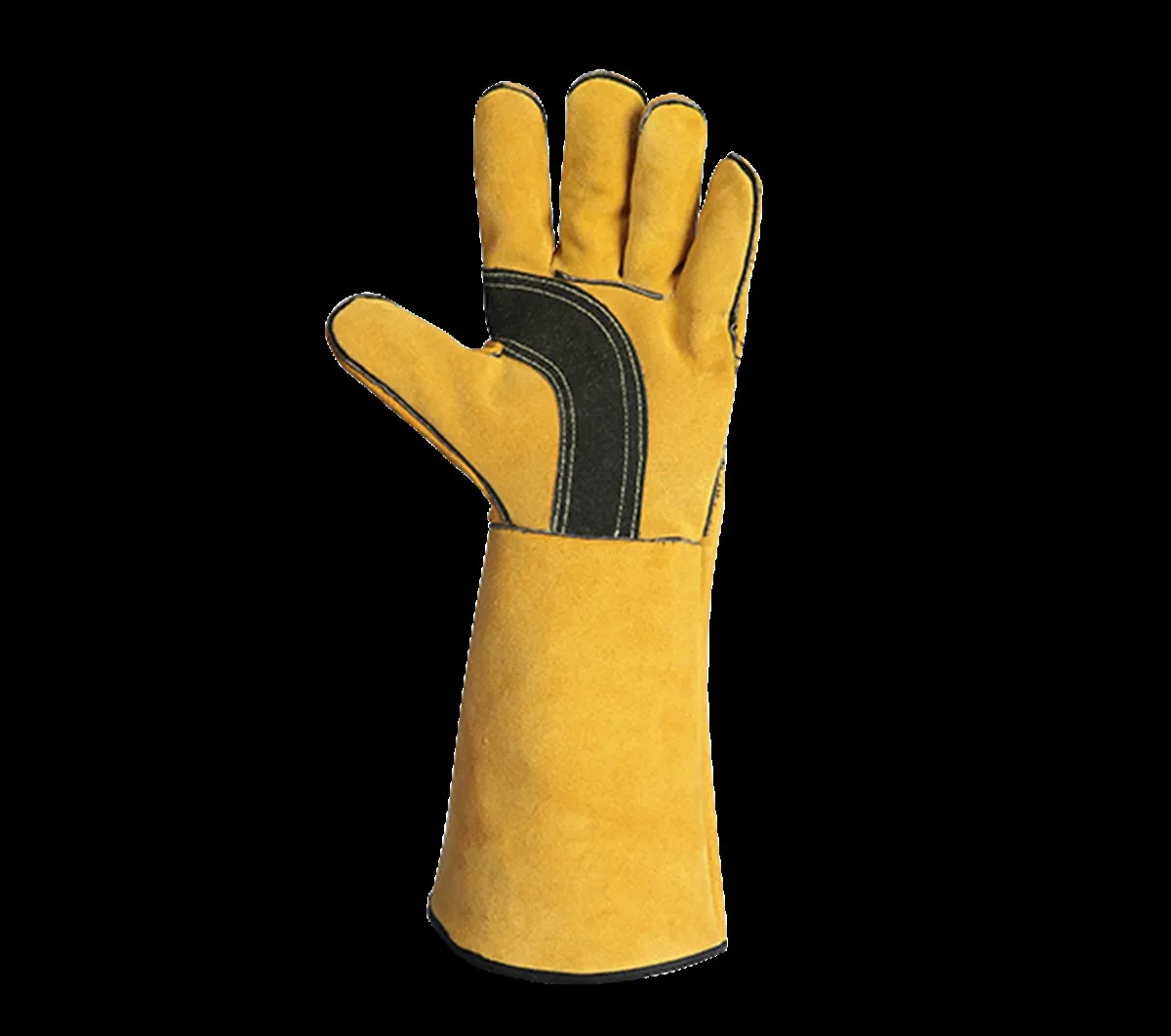 Faba Zevahir D200-35 Eco Leather Welder Gloves Gauntlets Riggers Wood Burners Accessories Gloves Heat Resistant