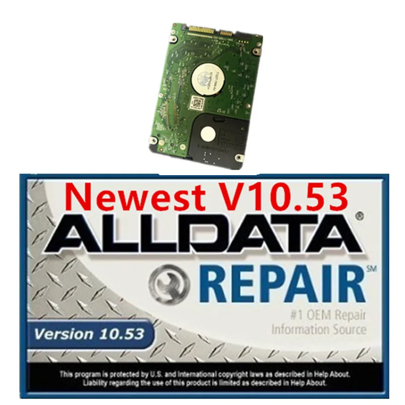 2021 hot Auto repair software alldata 10.53 vivid workshop 10.2 atsg Car repair data software with 750gb HDD Support Remote Help