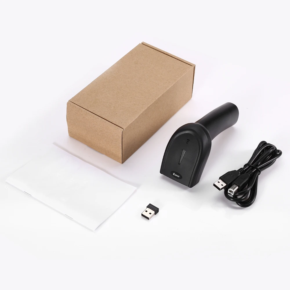 Eyoyo 1D 2D QR Bluetooth Handheld Bar code Scanner Bluetooth & 2.4G Dongle Wireless & Wired CCD PDF417 Data  Matrix Bar Code