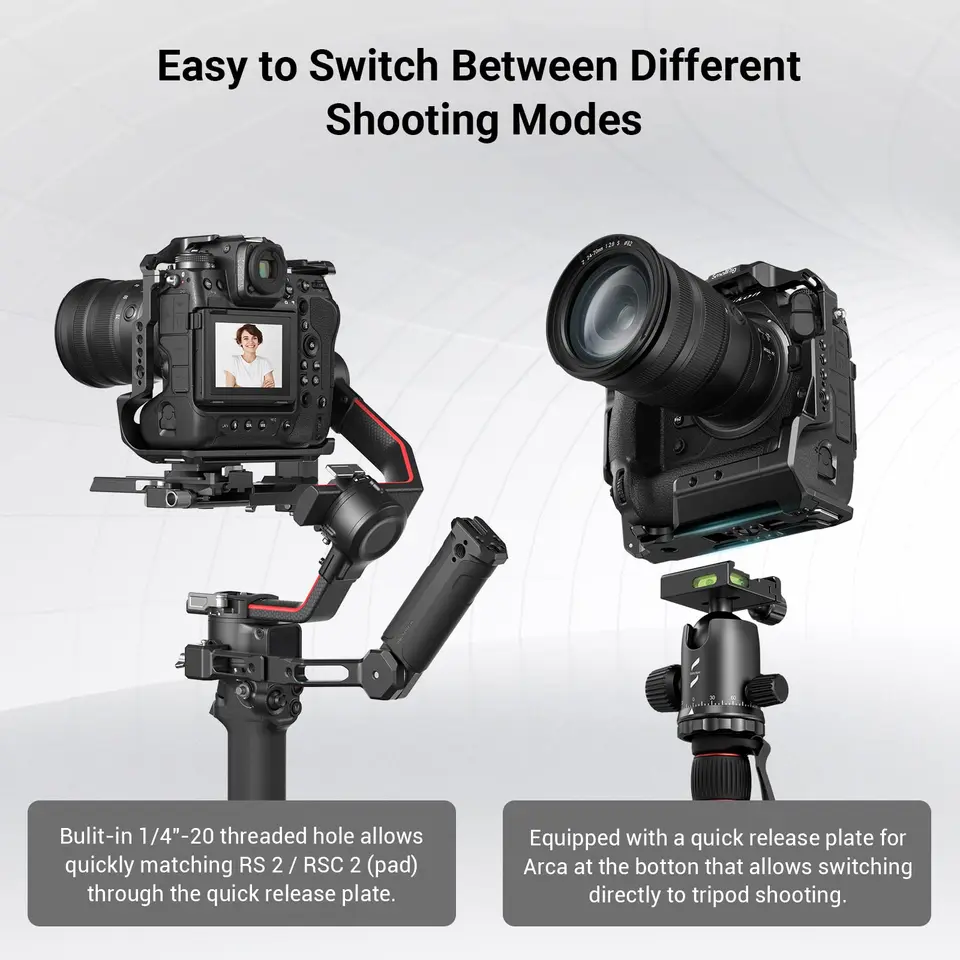 Smallrig z9ケージプラットフォーム,Nikon z 9 dslr用キット,トップ