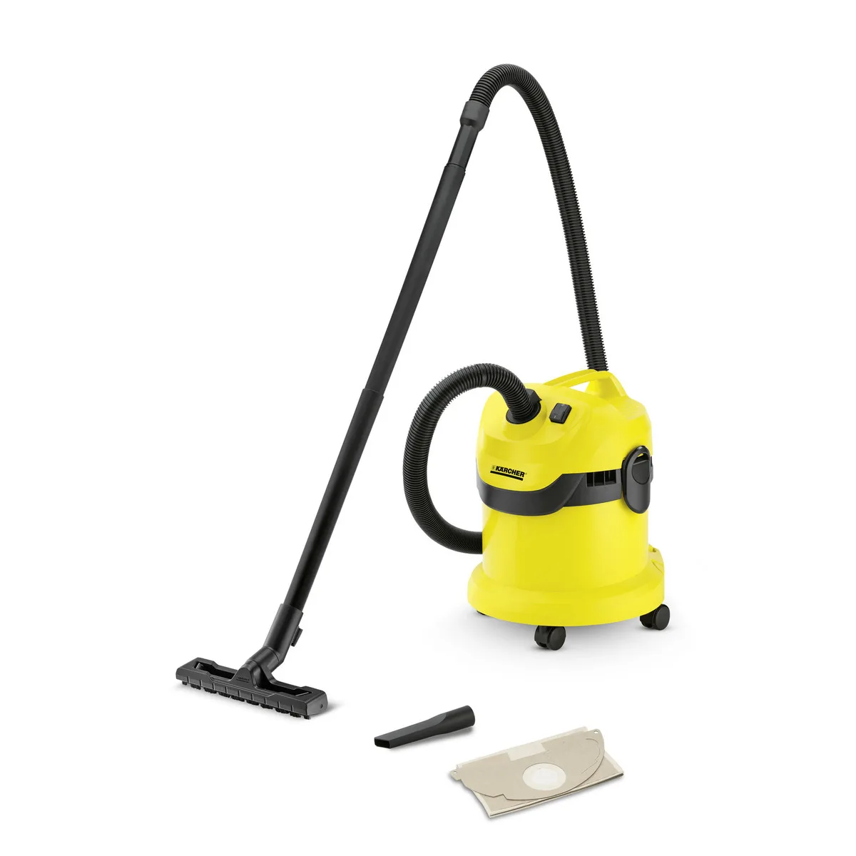 Karcher WD 2-vacuum cleaner dry and wet, 12 L, 1.000W (1.629-761.0)