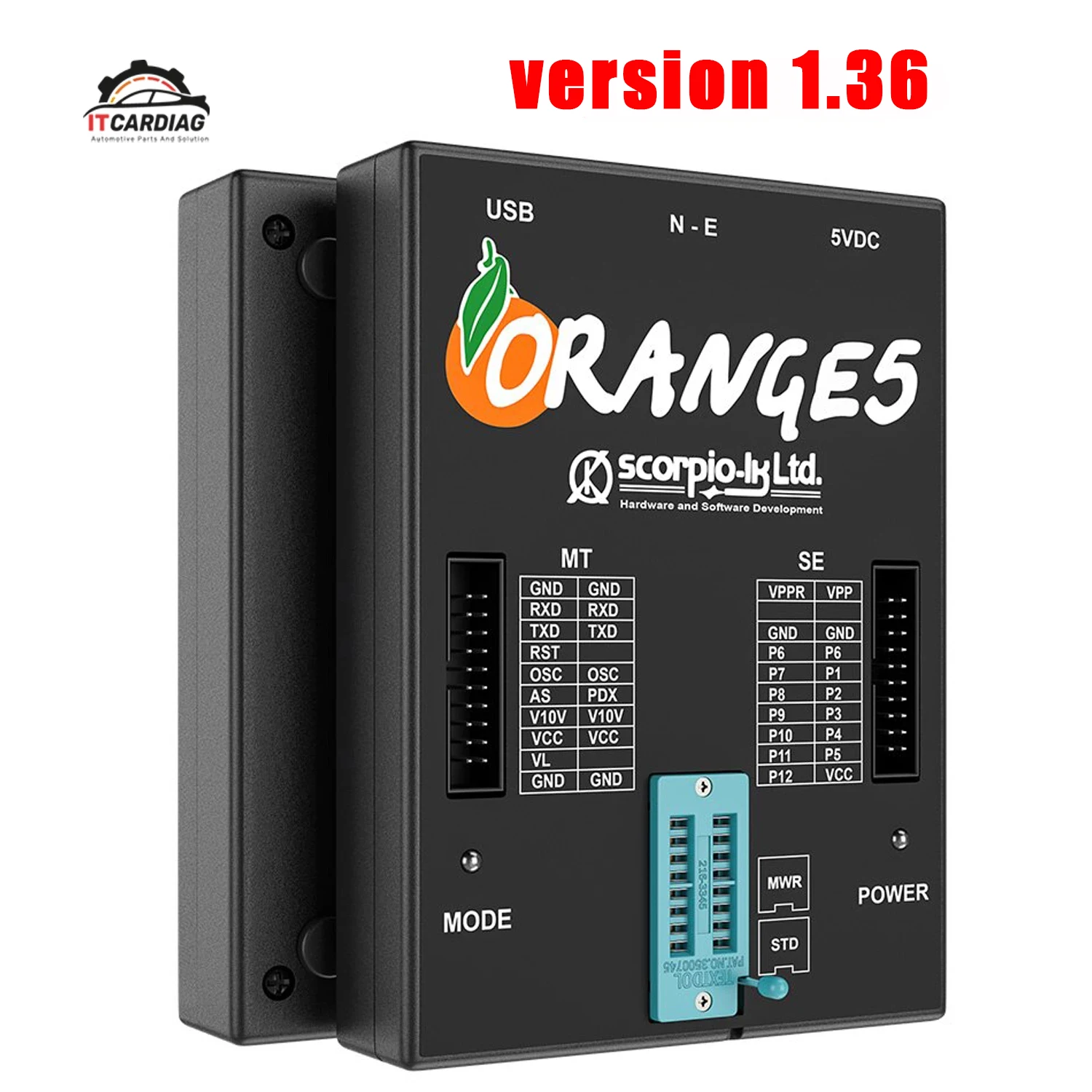 

OBD2 Diagnostic Orange 5 V1.36 Programmer Orange5 full set OEM Full Adapter and Software Device Hardware+Enhanced Function Tools