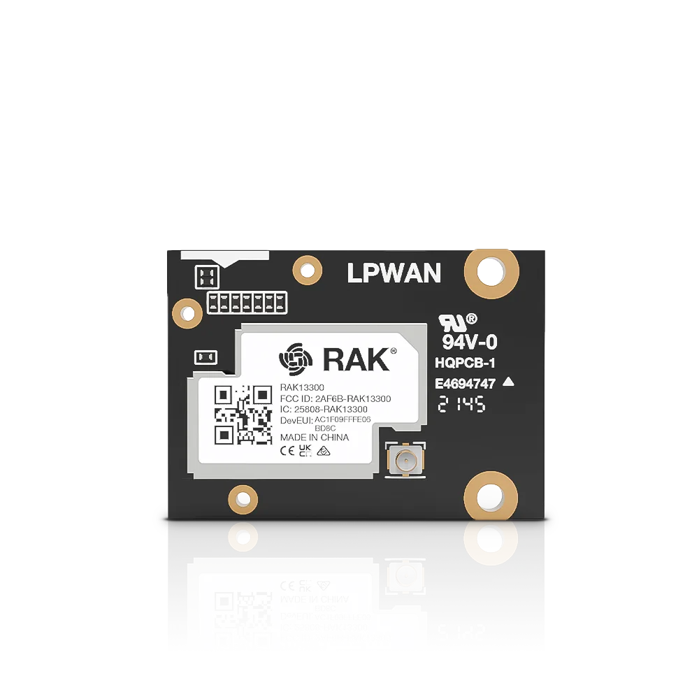 Module for LoRaWAN with Semtech LoRa Chip SX1262 | RAK13300