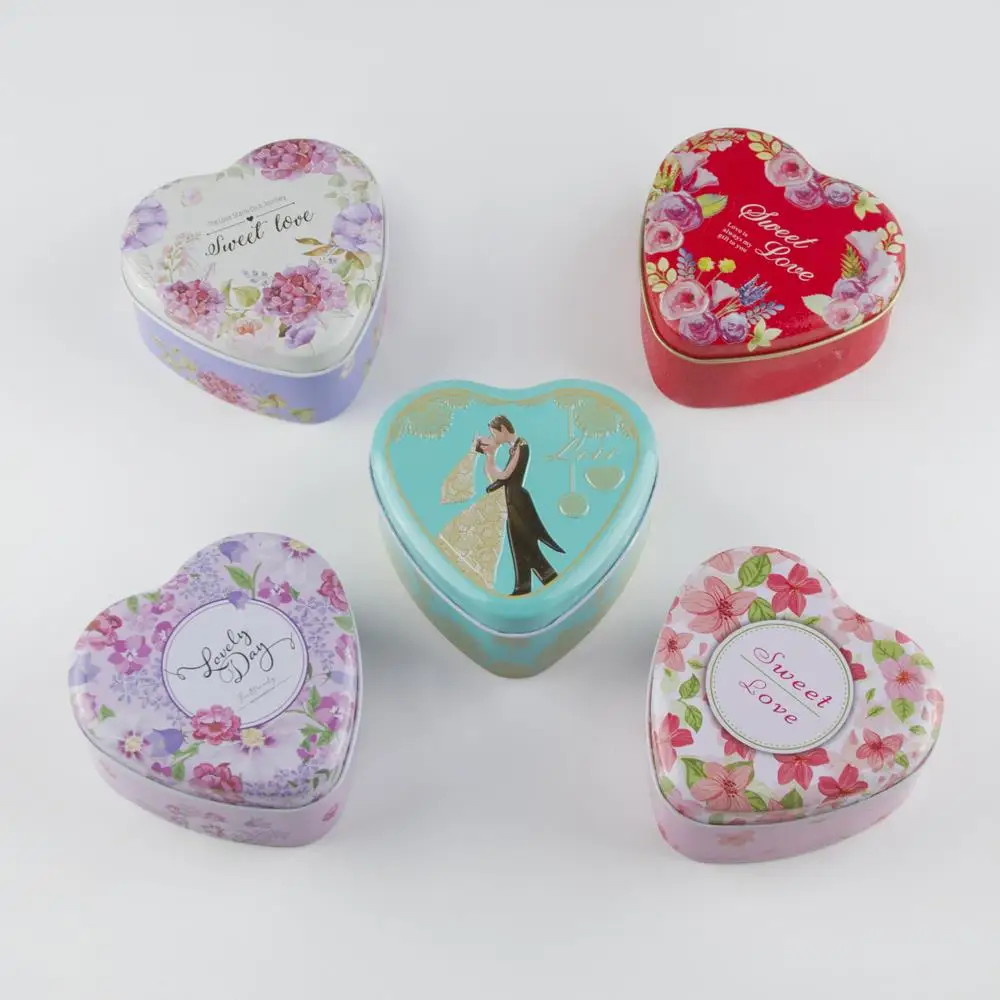 Heart Metal Gift Box 8*10