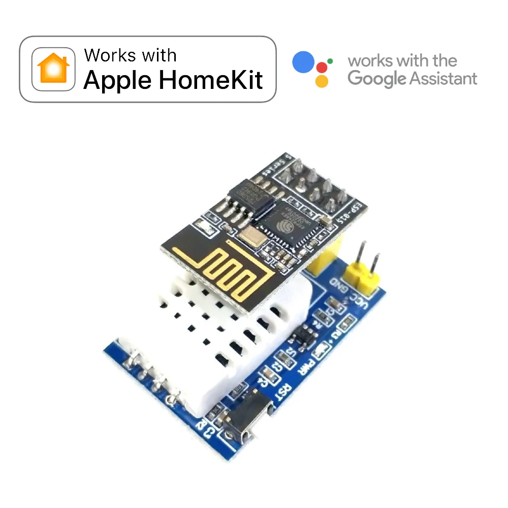 Imagem -02 - Sensor de Umidade para Apple Homekit Termostato Wifi Interruptor Virtual Siri Smart Home Controle Assistente do Google Automação