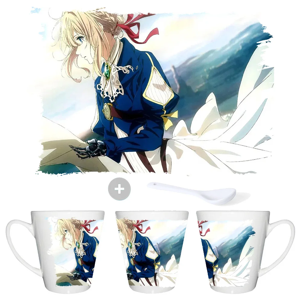 CUP TAPER VIOLET EVERGARDEN PELICULA conic mug