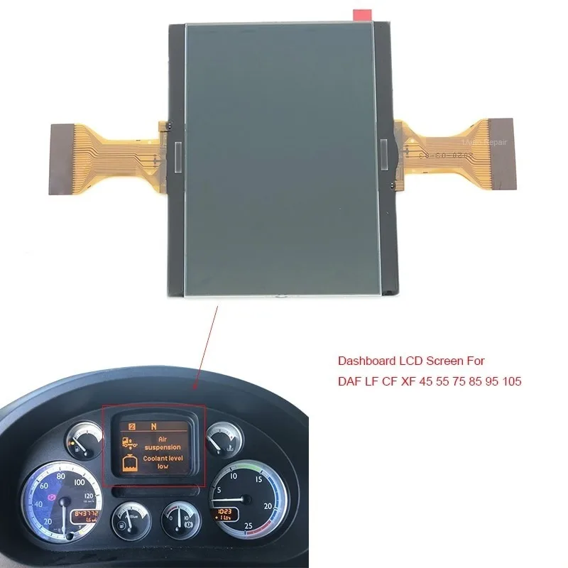 TRP LCD DISPLAY REPLACEMENT FOR DAF Cluster for DAF LF /  45/55/75/85 /95/105 Temsa MD7 Plus/MD9