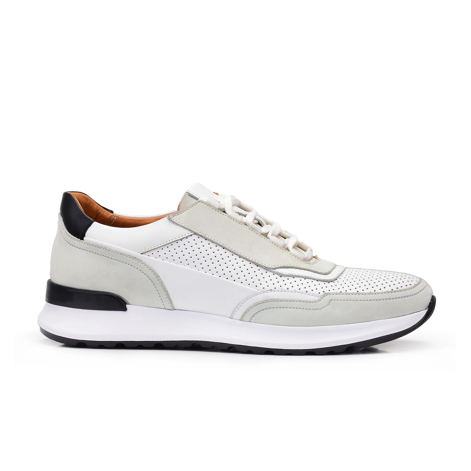 

Nevzat Onay Genuine Leather White Men Sneaker -11779-