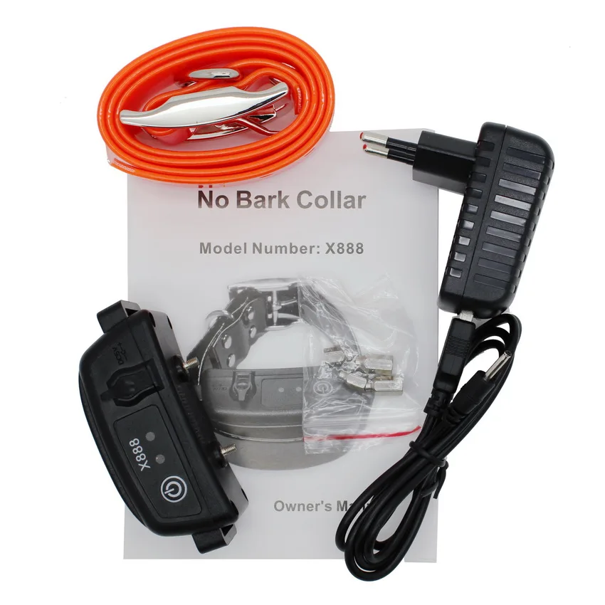 100 PCs Electric Control Dog Bark Collars, No Dog Barking Collar, Dog Bark Collar Rechargeable dhl22kg