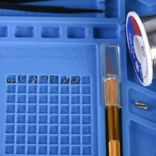 Heat-Resistant Silicone Soldering Mat with Magnetic Base #5