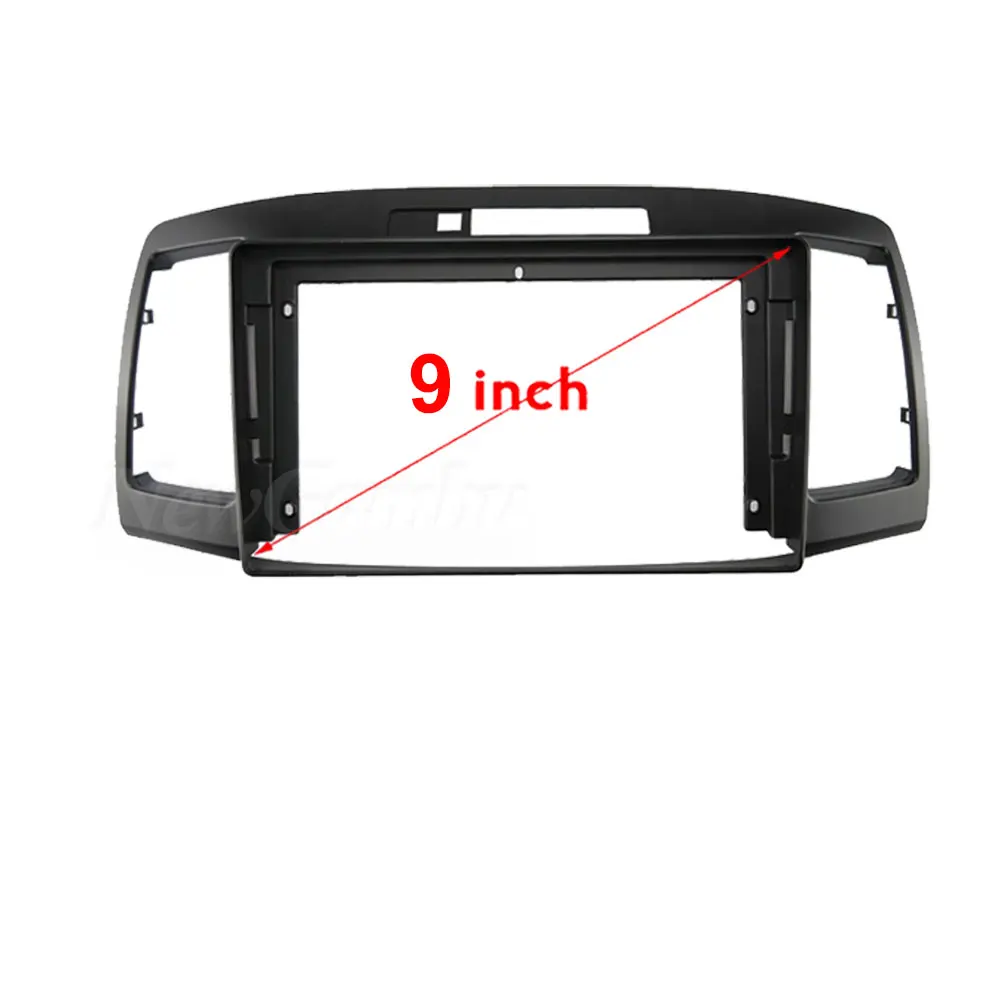 9 inch For Toyota Allion Premio T240 2001 2002 -2007 Frame Audio Adaptor Dash Trim Kits Facia Panel  Radio Player screen 2 Din