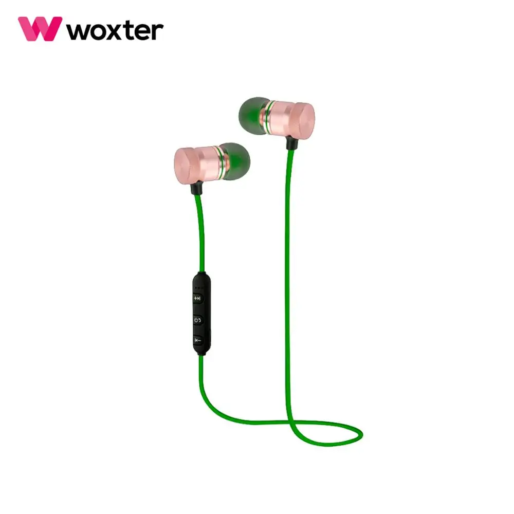 WOXTER AIRBEAT BT-5 GREEN-Headphones Bluetooth