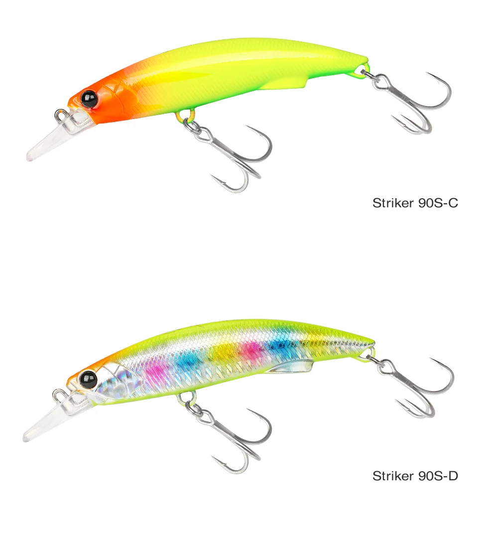 TSURINOYA 90S Heavy Minnow Sinking Angelköder 3,54 Zoll 37 g STRIKER Long Casting Hochfester harter Köder Meeresangeln Thunfischmodell – Detail 18