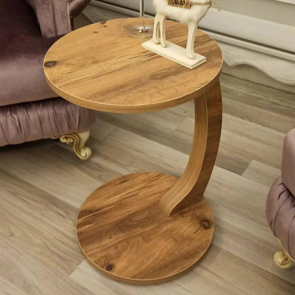 Rädern Kaffee Tisch Tee Kaffee Service Tisch Runde Wohnzimmer Kommode, Sofa Tisch Seite Tisch Nesting Tabelle Service Tisch