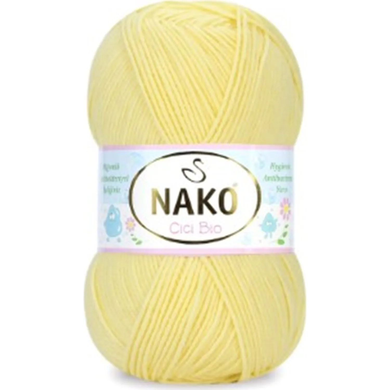 Nako Cici Bio Hand Knitting Yarns Sweaters, Cardigans, Vests, Scarves, Berets, blankets And Many Knits Can Be Bade.265 m. 5 Pcs