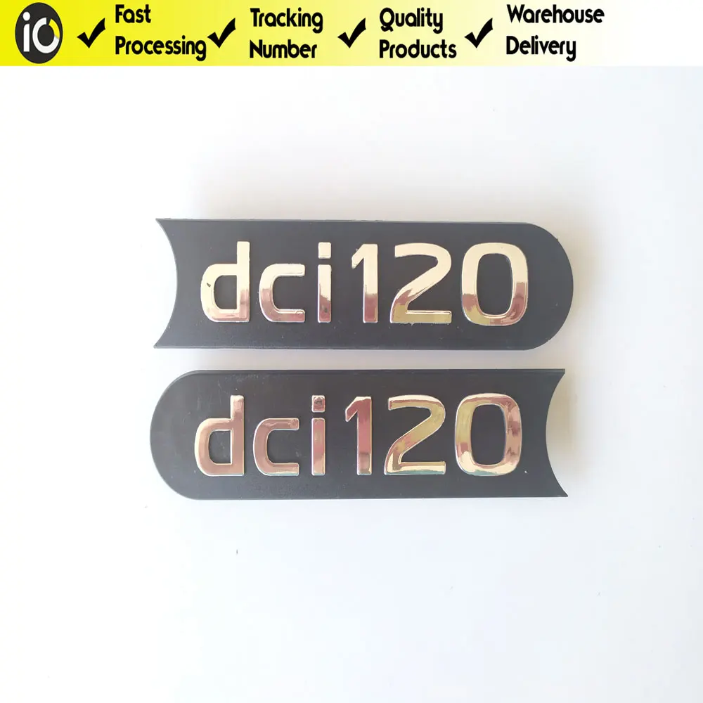 DCI 120 LETTER (2 PCS) SET FOR MASTER 2 OEM 8200252122 FAST SHIPMENT FROM WAREHOUSE HIGH QUALITY SPARE PARTS