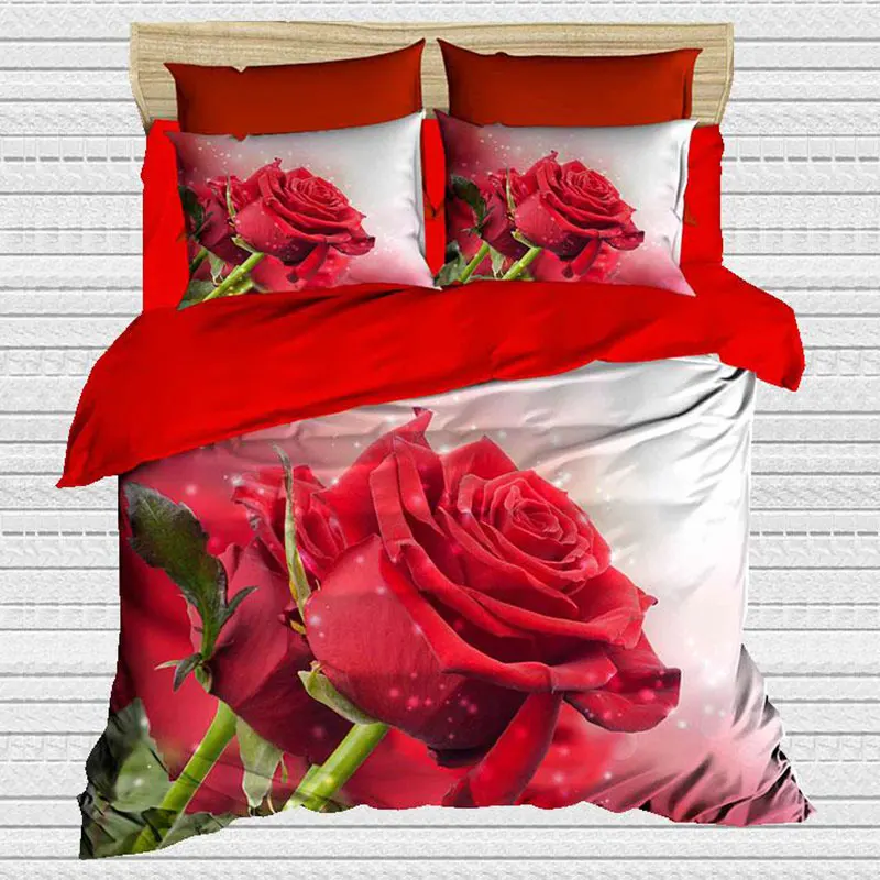 Best Class 100% Cotton Digital Printing 3D Printed Stylish Double Duvet Cover for Women and Men Bed Sheet Pillowcase