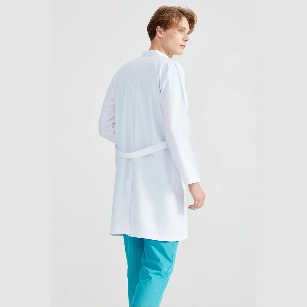 เสื้อโค้ทแขนยาว, minart labcoat, minart Scrubs, เครื่องแบบแพทย์, ชุดทางการแพทย์, เครื่องแบบโรงพยาบาล, ผ้ากันเปื้อน, ปกพูด