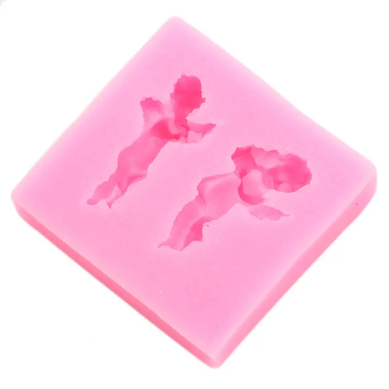 Sugarcraft Mini Angel Baby Silicone Mold Fondant Molds Cake Decorating Tools Chocolate Gumpaste Mould Kitchen Baking Accessories