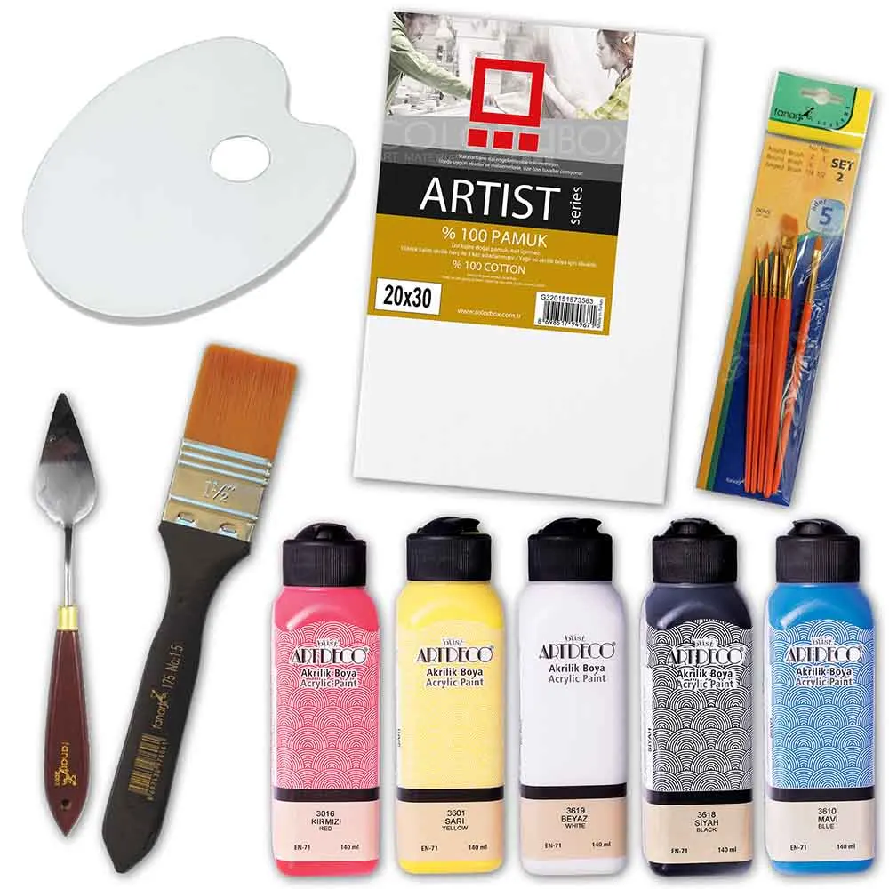 Starting and professional acrylic paint set 10 pieces/sets product paint tubes pigment arts and crafts products