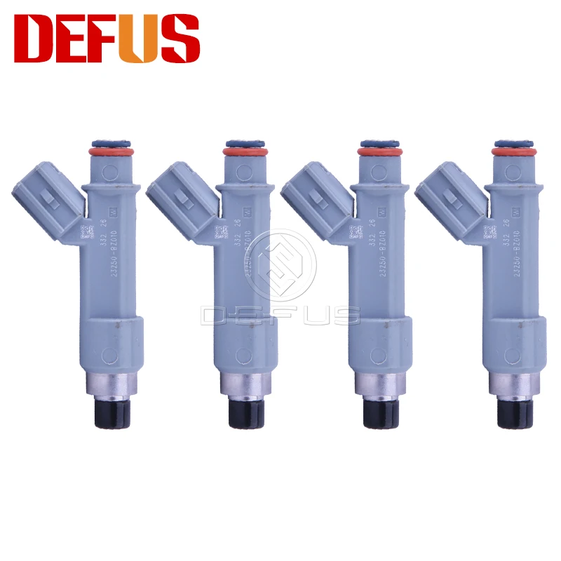 4pcs OEM 23250-bz010 Fuel Injector For Toyota AVANZA Car  Replacing Parts Injection Valve Nozzle Engine Injectors Flow Matched