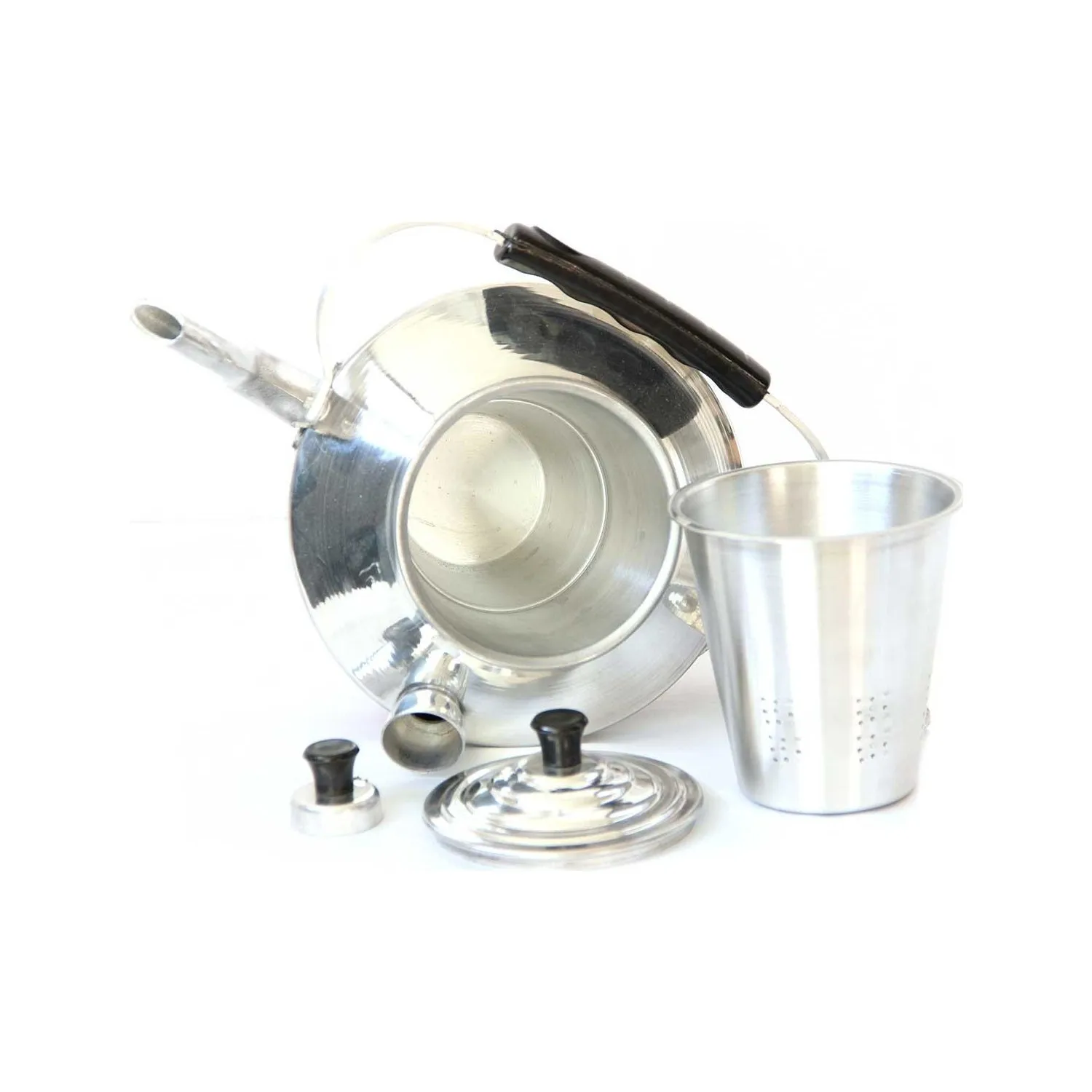 Aluminum Camping Teapot Andoutdoor Double Sided Aluminum Teapot No:22 Teapot With Strainer And Water Two-in-One Suitable for cam