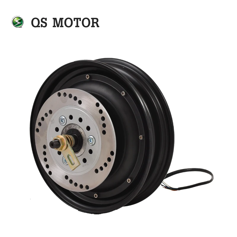 Qs Motor 10Inch 4000W 205 55H V3 Borstelloze Dc Elektrische Scooter Hub Motor