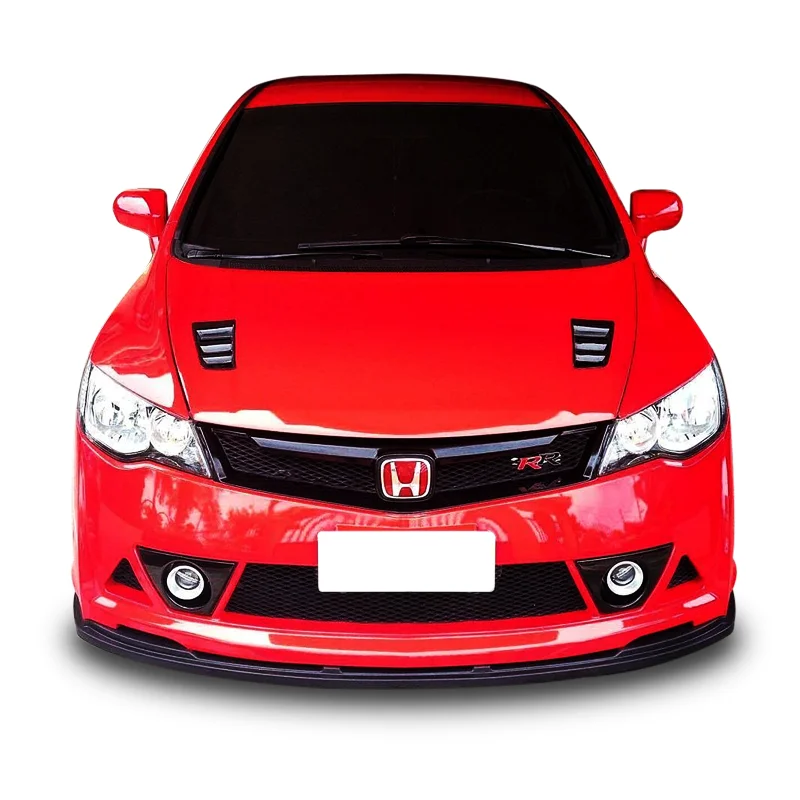 

Honda Civic Fd için 2006-2012 Ön Tampon Dudak Mugen RR tarzı Ön Tampon Lip Abs Plastik