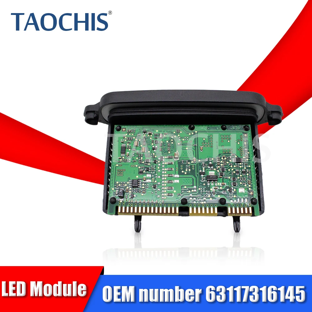 

TAOCHIS 1PC CarLights Module Control Without AFS Original OEM 63117316145 Fit for BMW 1 Series 2011-2014 F20/F21 Retrofit