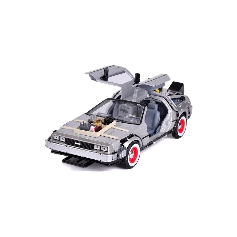 Back to the Future Series 3 Metal Model Car Legend Delorean 1:24Ölçek ,18 x 8 x 5 cm ,