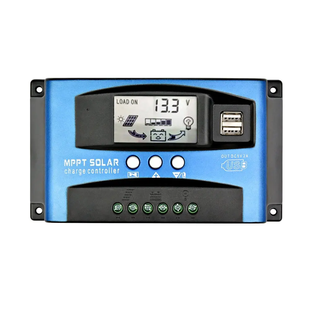 1 Pcs 40A/60A/100A MPPT Solar Panel Regulator Charge Controller 12V/24V Auto Focus Tracking AU