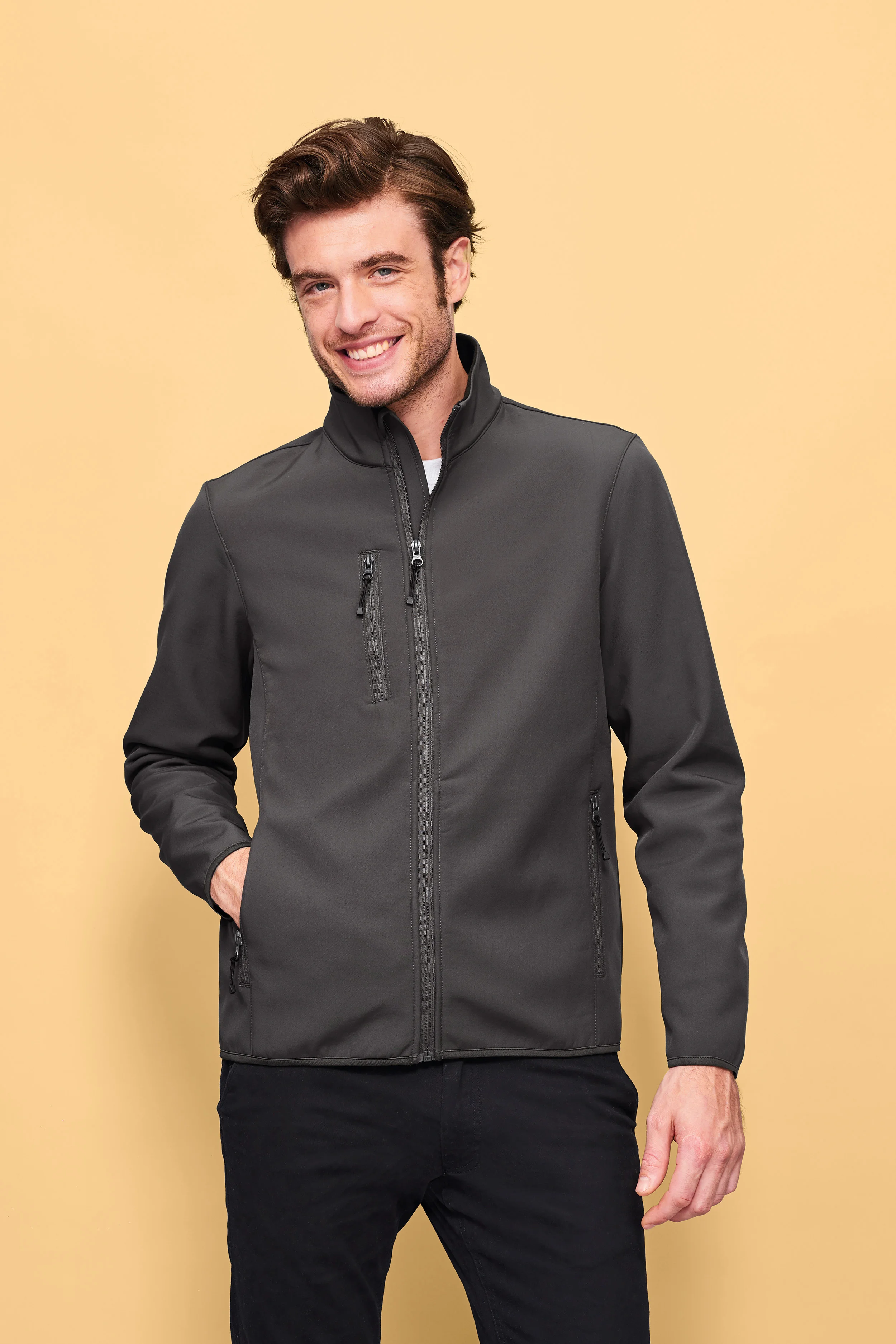 Radian Men's Softshell jacket with zipper model