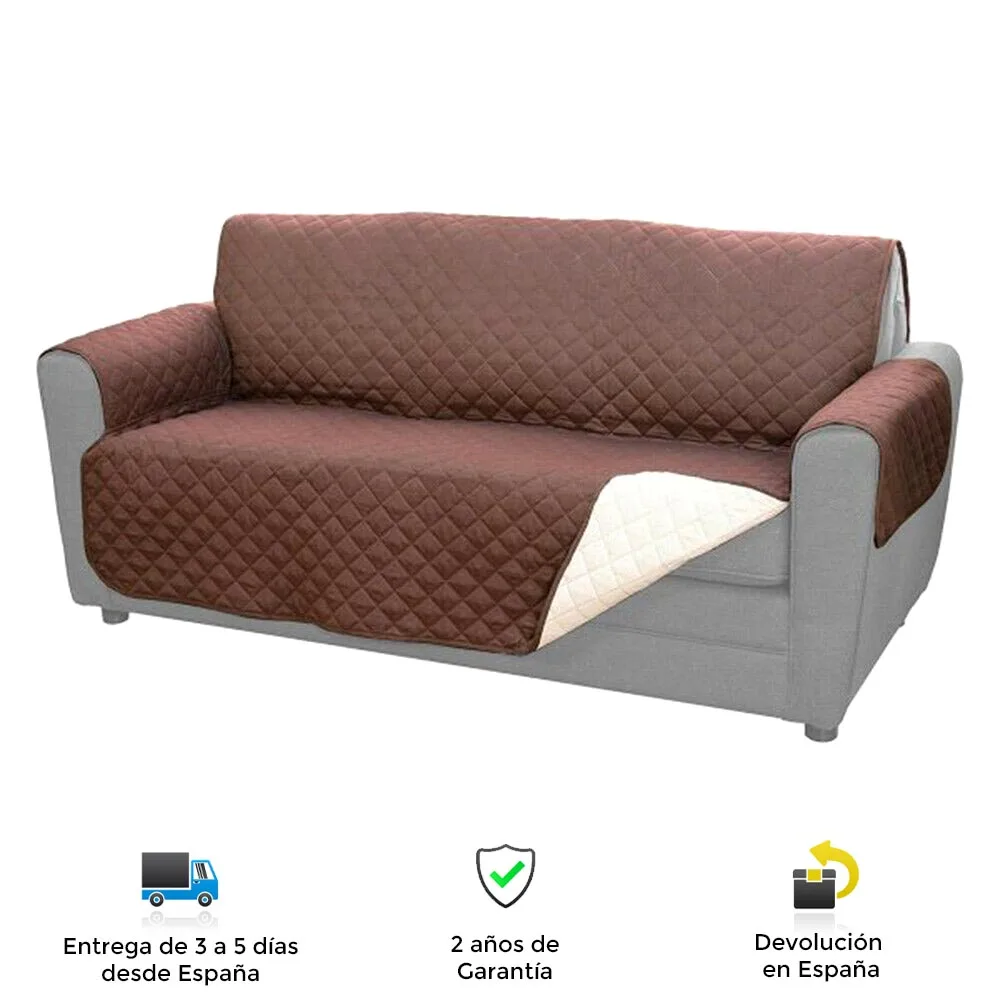 Sofa cover, polyester, stain resistant, reversible, padded, washable, adjustable, soft, pet, sofa covers, sofa cover