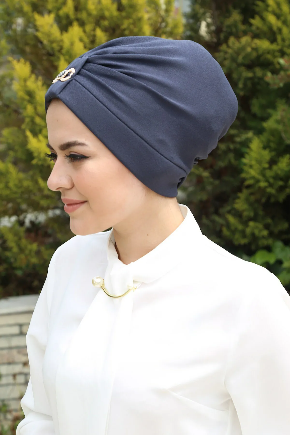 Women Bonnet Hijab Clothing Islamic Buckled Cap Jersey Turbans Turkish India Europe Fashion Headscarf Dubai Muslim Collection