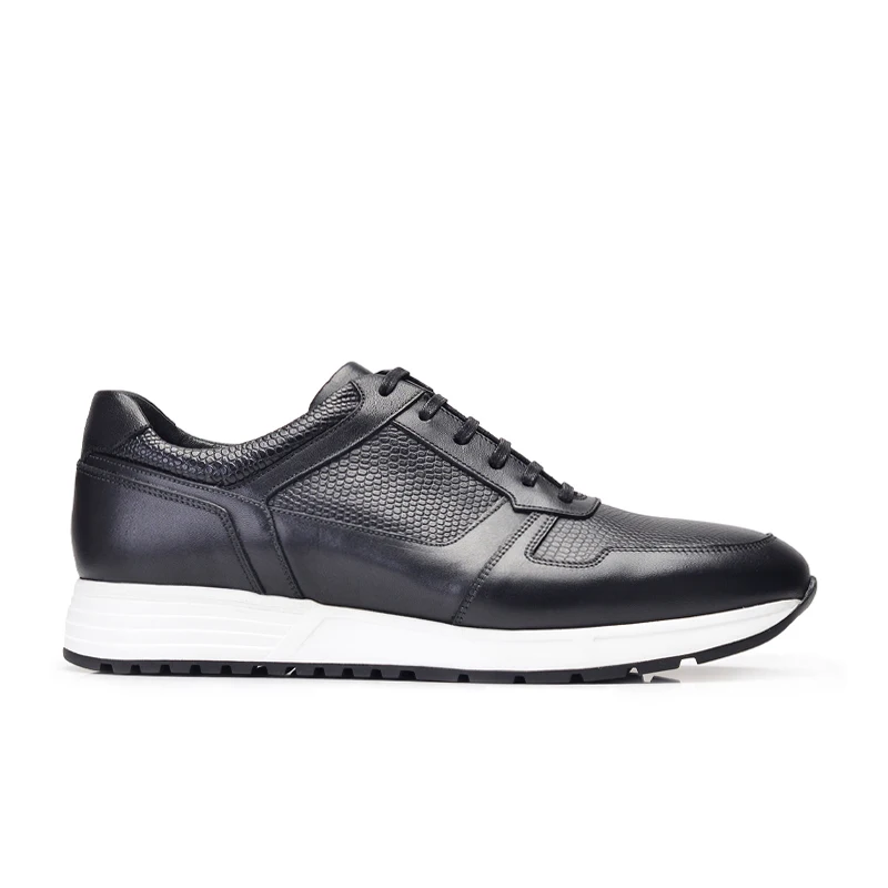 

Nevzat Onay Genuine Leather Black Men Sneaker -10437-