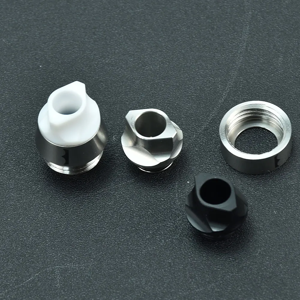 wolfcoolvape Vape drip tip Monarchy Multi Whistle Style Drip Tip Set for SXK BB / Billet Box Mod fit PRC ProRo tank