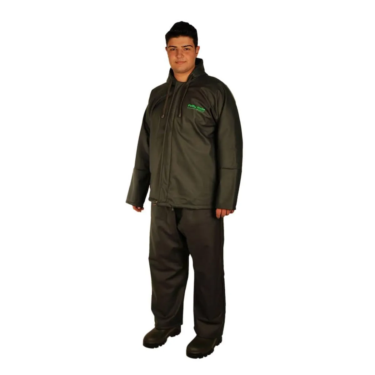 

Fleece Suit Set ,overcoat slicker trench coat mackintosh poncho waterproof watertight impervious impermeable pancho