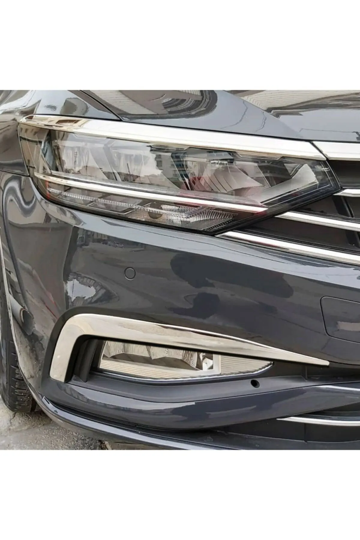 S-design Vw Passt B8.5 Chrome Fog light Frame 2 Piece 2019 And Above A + Quality Outdoor accessories