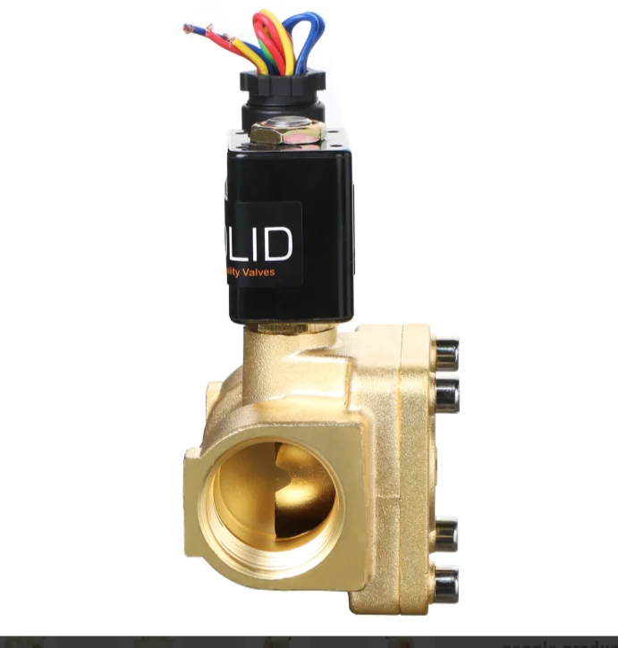 Imagem -02 - Válvula Solenoide Elétrica Ussolid1 12v dc 230psi Válvula Solenoide Corpo de Latão Fechado Normalmente Selo de Viton