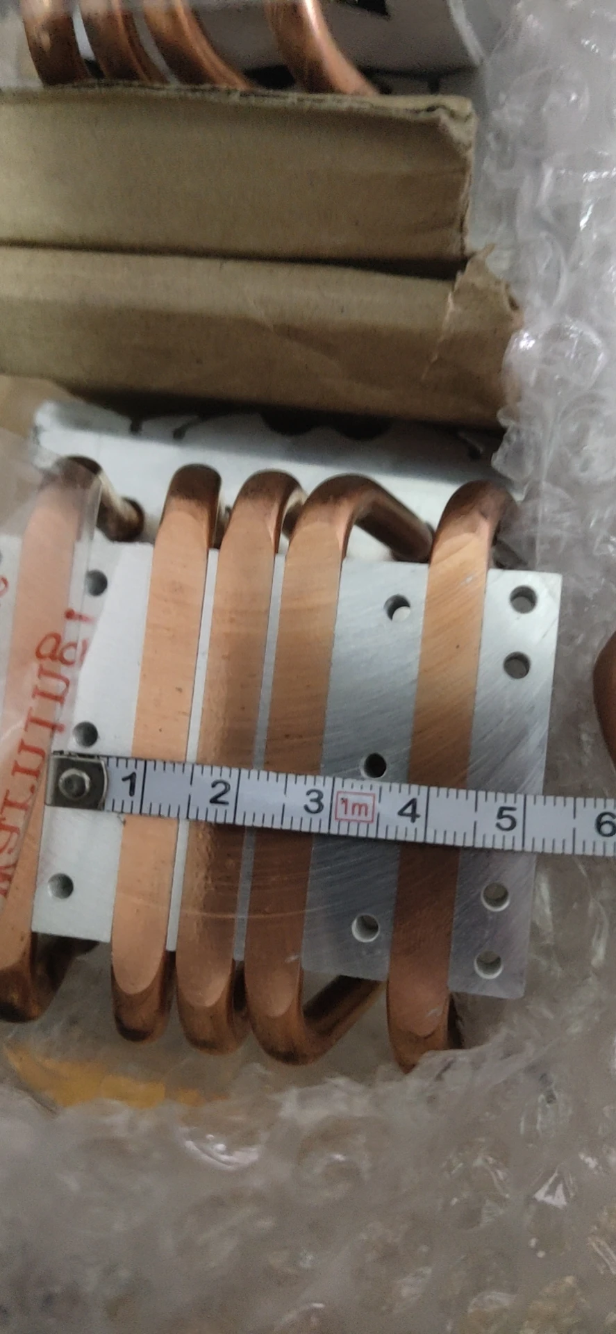 DIY LED U-HOME Ausgezeichnete Kupfer Aluminium Heatpipe Dual Kühler Cooling Kühlkörper für 200W/300W COB LED DIY home Cinema Projektor – Detail 2