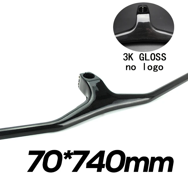 Ullicyc mtb Lenker und Vorbau 28,6 mm-17Degree Carbon integrierter Cockpit lenker für Mountainbike 660 ~ 800mm Fahrrad teile