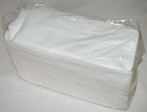 Spunlace disposable towels 30x40 | 100-piece Pack | Hairdressing and aesthetics, Spa, massage centers, white Color