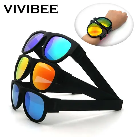Foldable Polarized Men Sunglasses VIVIBEE
