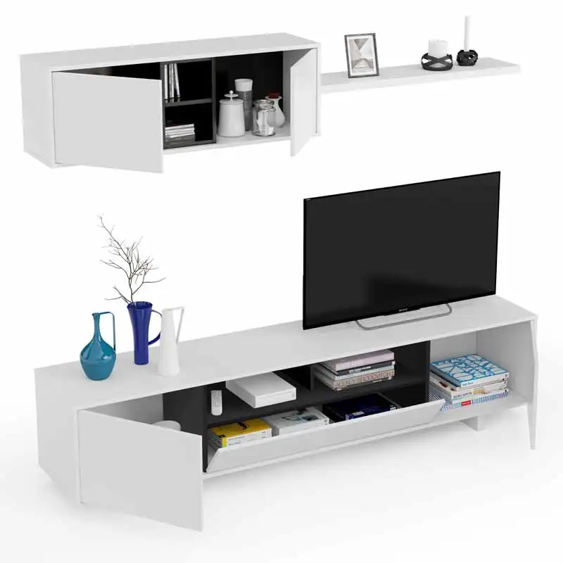 Modular Furniture Tv Stand White tv Table Modern tv Furniture Living Room Furniture Dining Room Furniture 200*41cm