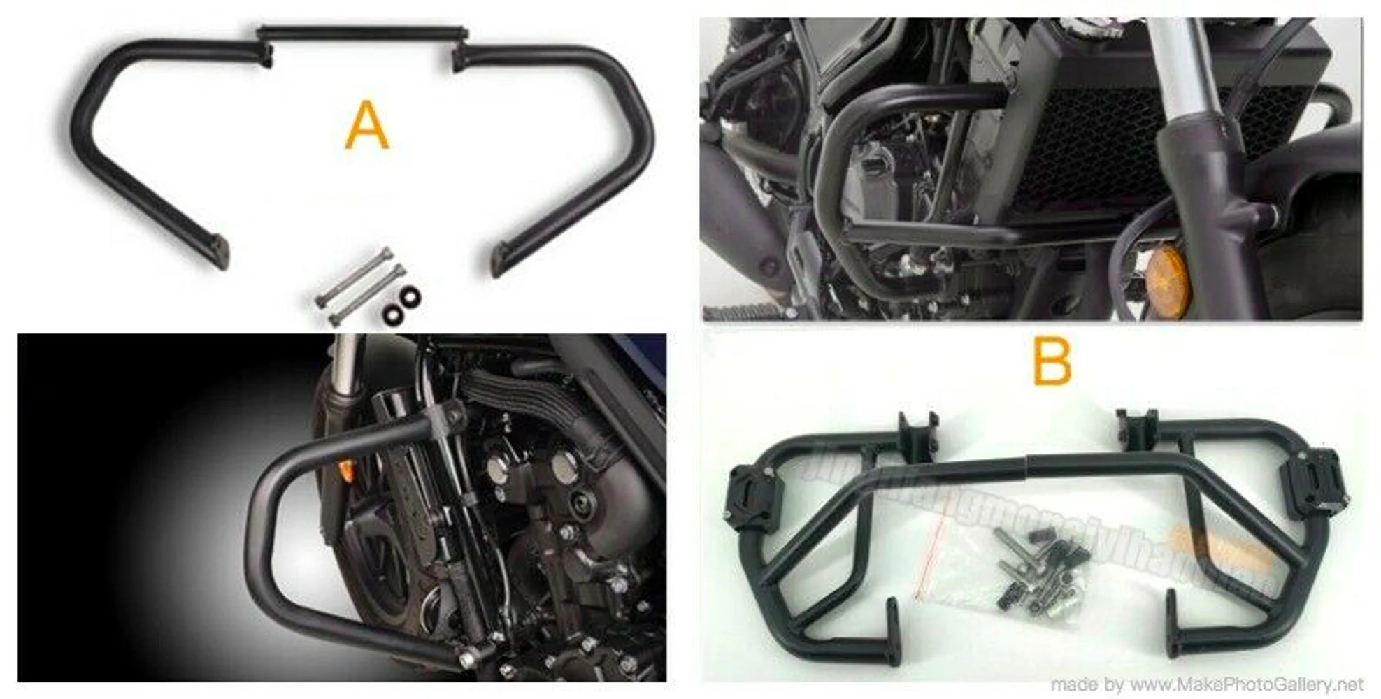 

Engine Guard Crash Highway Protector Bar for Honda Rebel 300 500 CMX300 CMX500