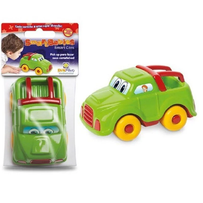 DivPlast Smart Babies Smart Cars Cart Baby Toys Collectible Kids Fun